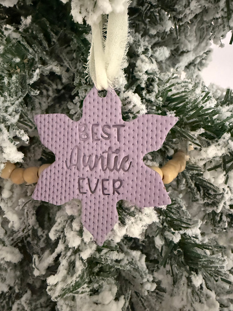 Best Auntie Ever Ornament