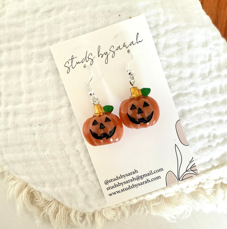 Jack-O-Lantern Bulb Dangles