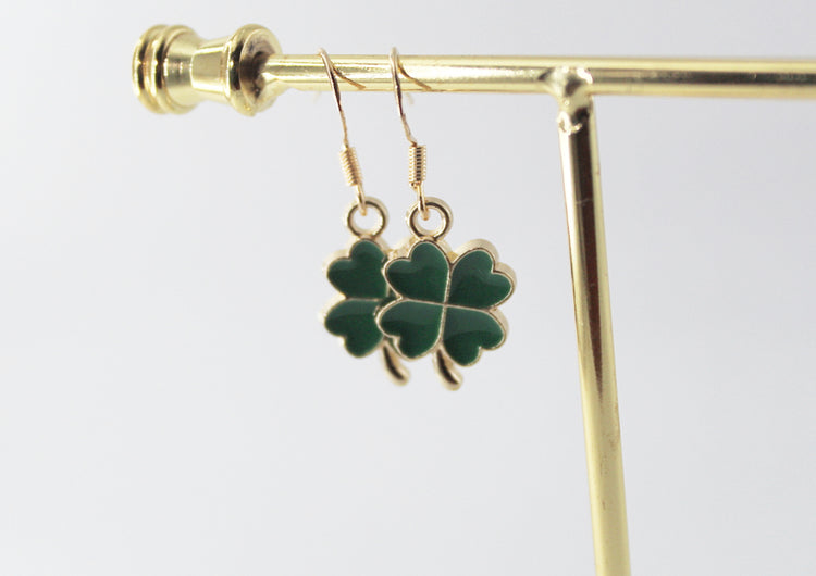 Colored Clover Dangles