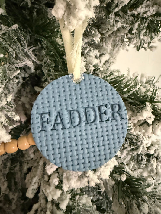 Fadder Ornament