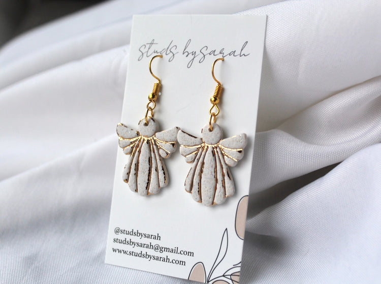 Foiled Angel Dangles