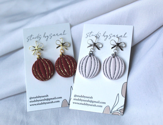 Lined Ornament Dangles