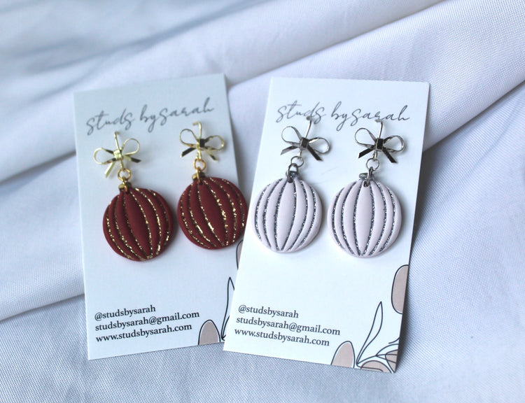 Lined Ornament Dangles