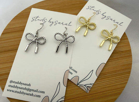 Rope Bow Dangles