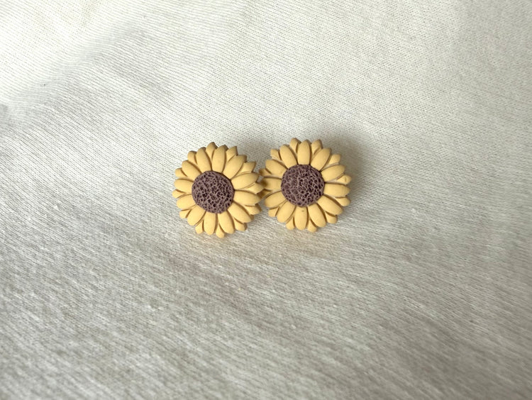 Clay Sunflowers