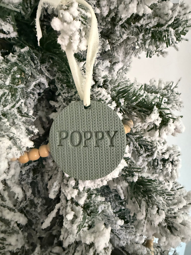 Poppy Ornament