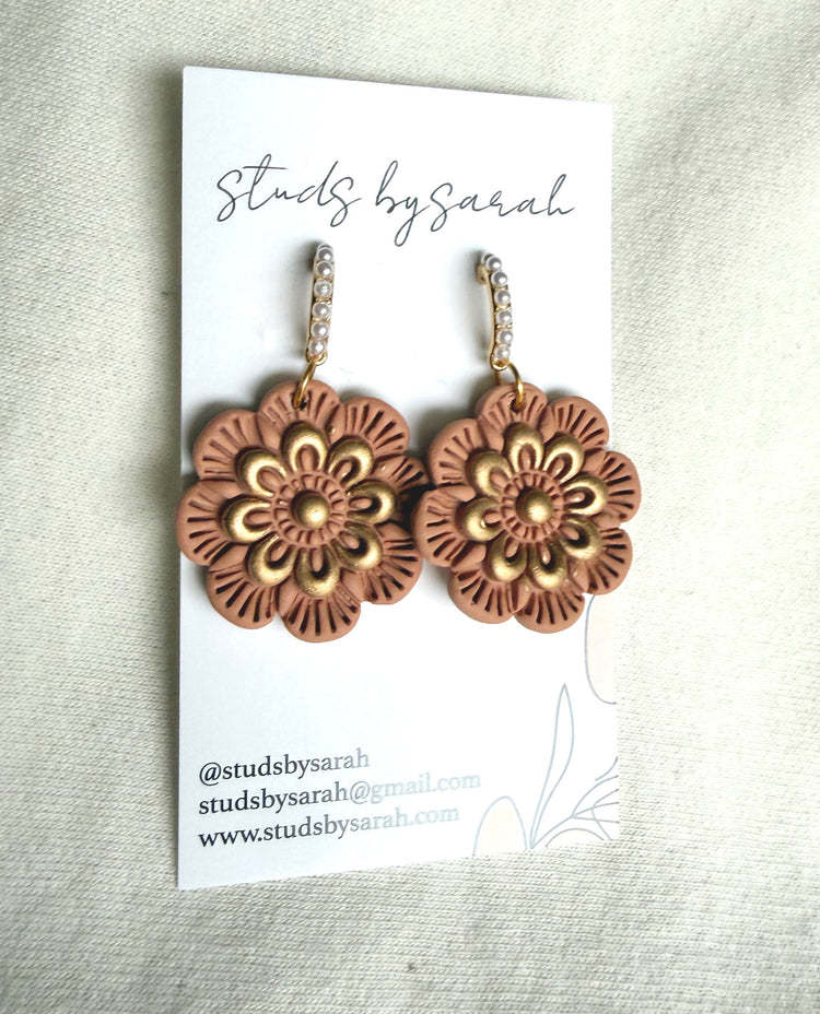 Statement Flower Dangle