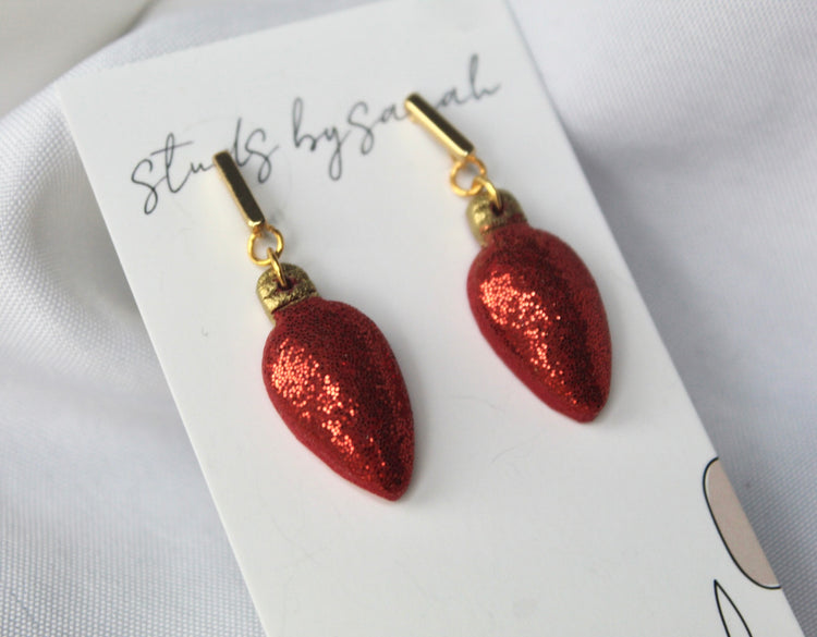 Clay Christmas Bulbs