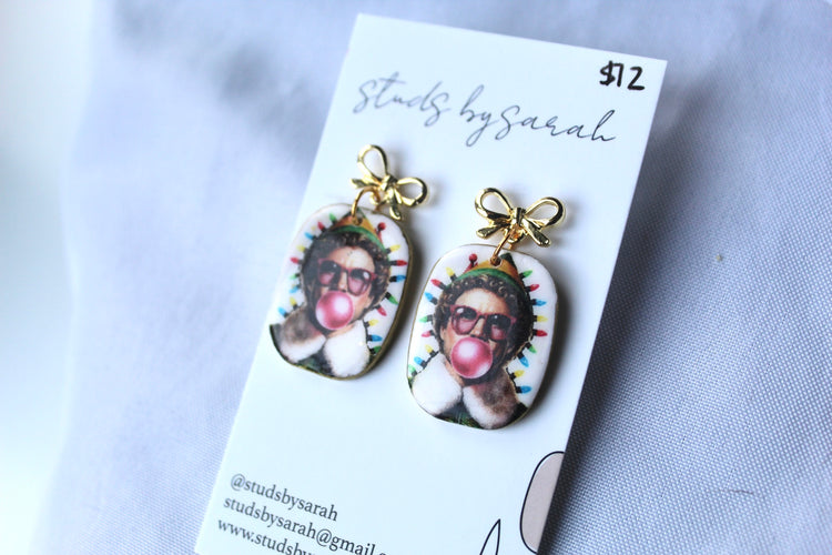 Bubble Elf Clay Earrings
