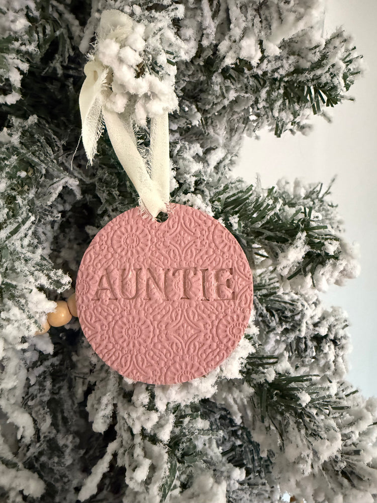 Auntie Ornament