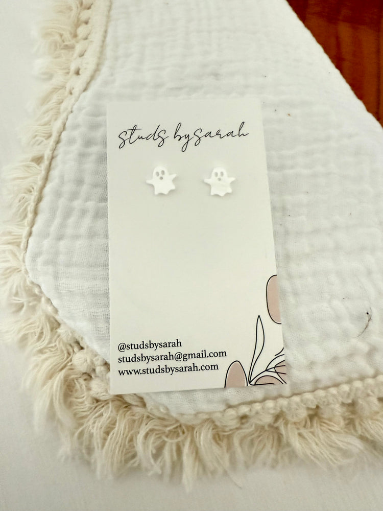 Mini Ghost Studs