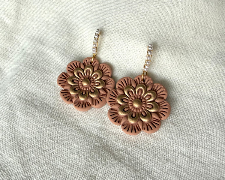Statement Flower Dangle