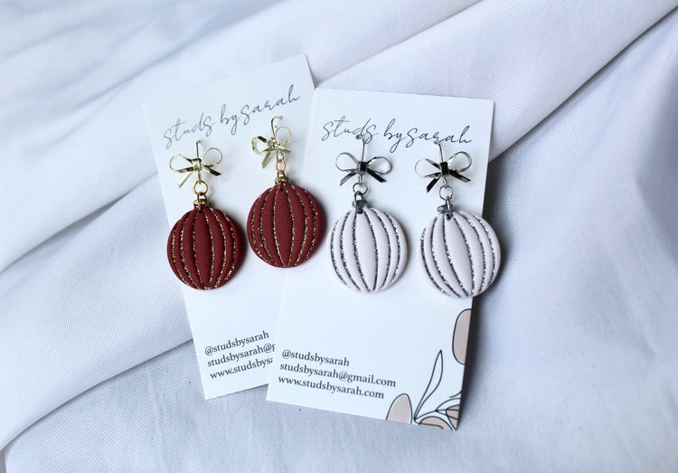 Lined Ornament Dangles