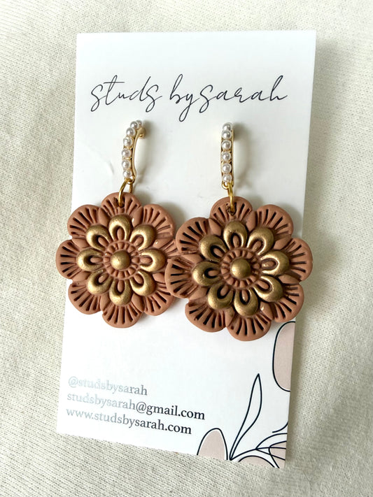 Statement Flower Dangle