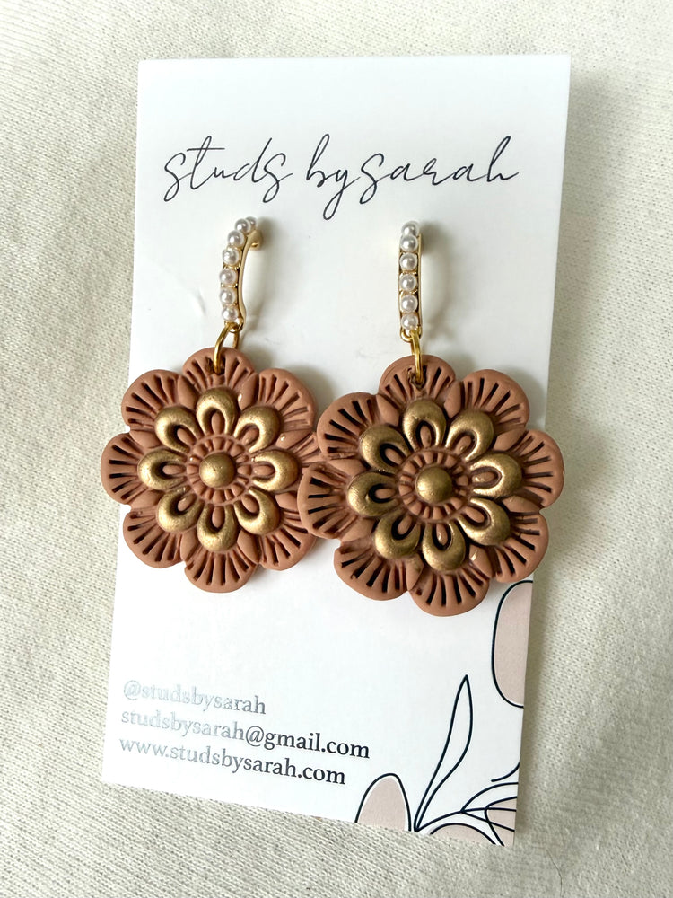 Statement Flower Dangle