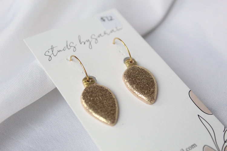 Clay Christmas Bulbs