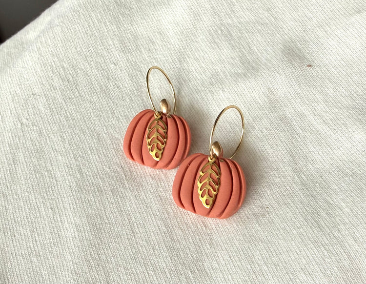 Charmed Pumpkin Hoops