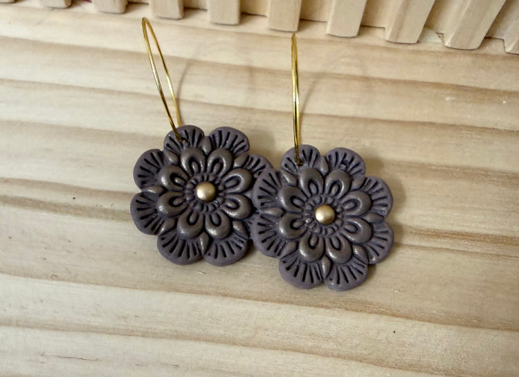 Statement Flower Dangle