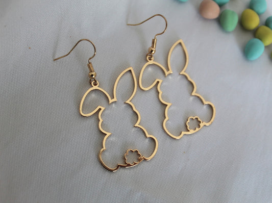 Large Silhouette Bunny