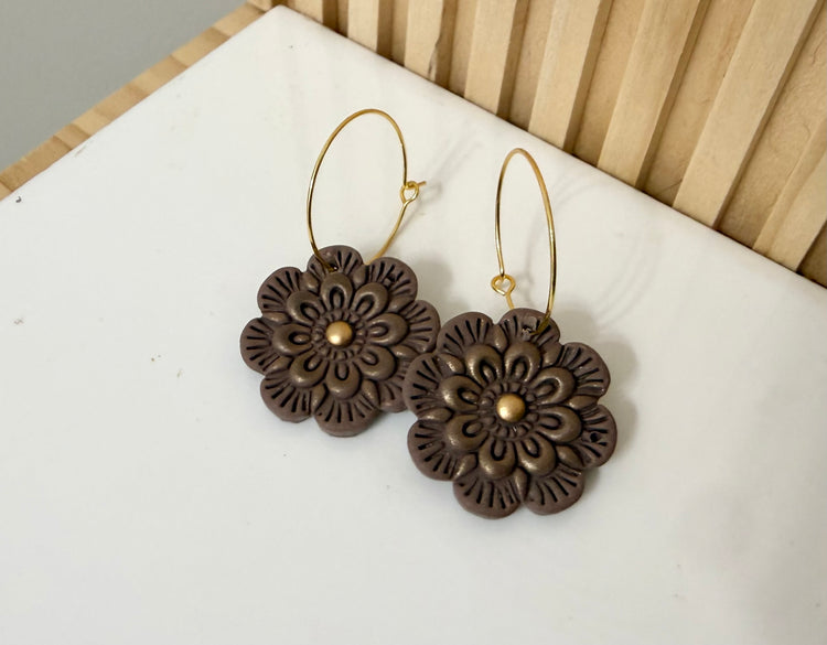 Statement Flower Dangle