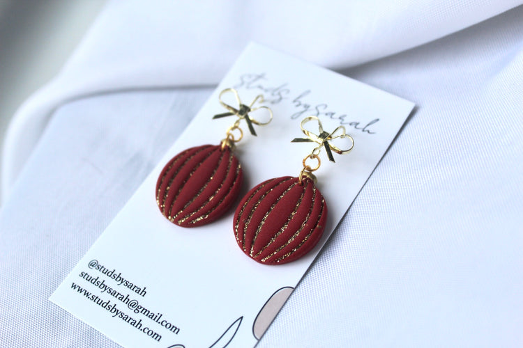 Lined Ornament Dangles