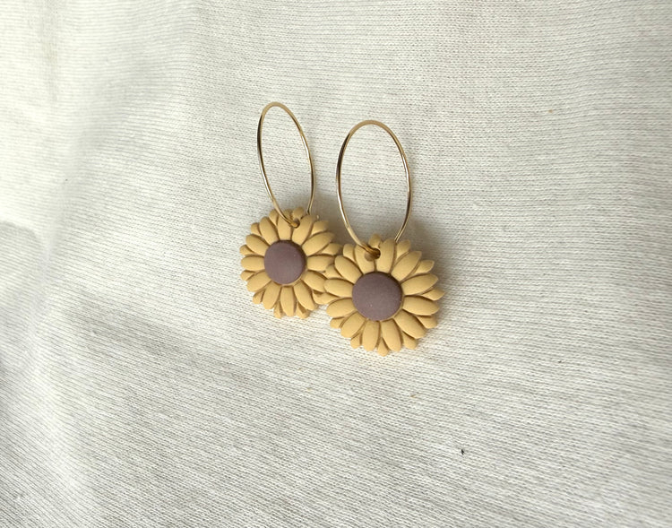 Clay Sunflowers