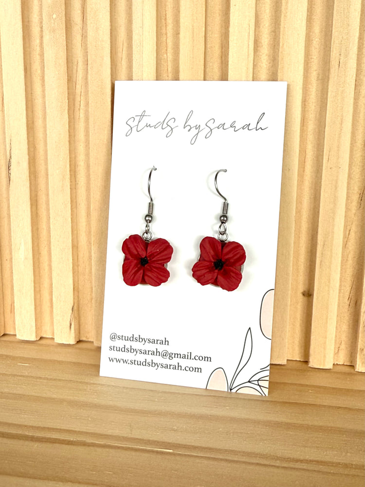 Small Clay Poppies (Textured)