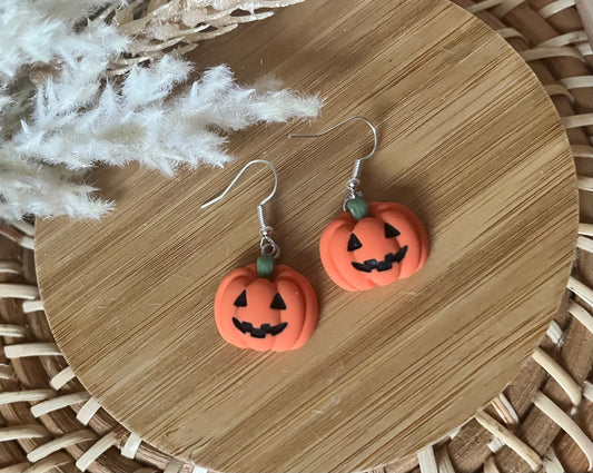 Jack-o-Lantern Acrylic Dangles