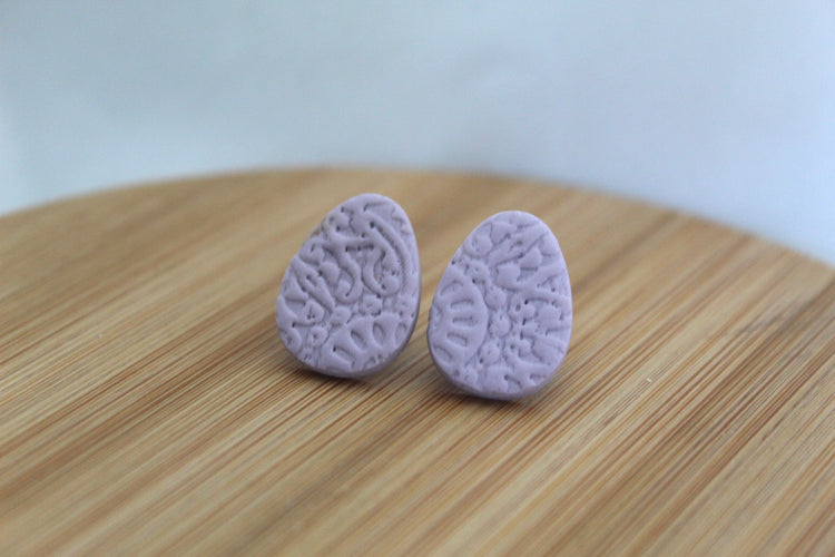 Textured Clay Easter Eggs