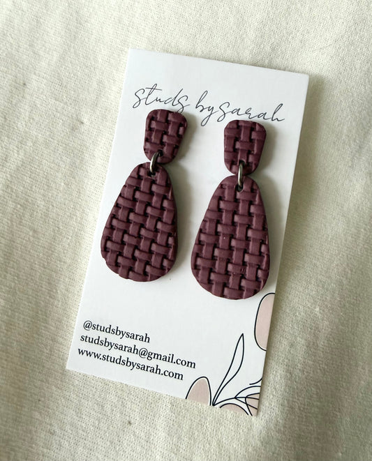 Basket Weave Dangles