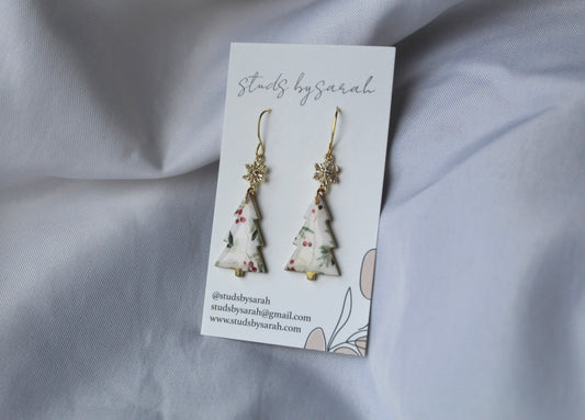 Snowflake Topped Trees