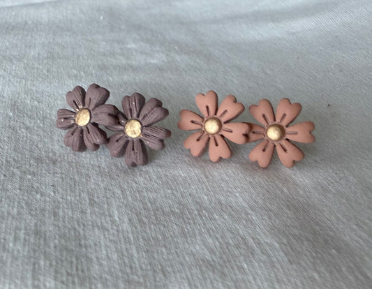 Fall Flower Stud