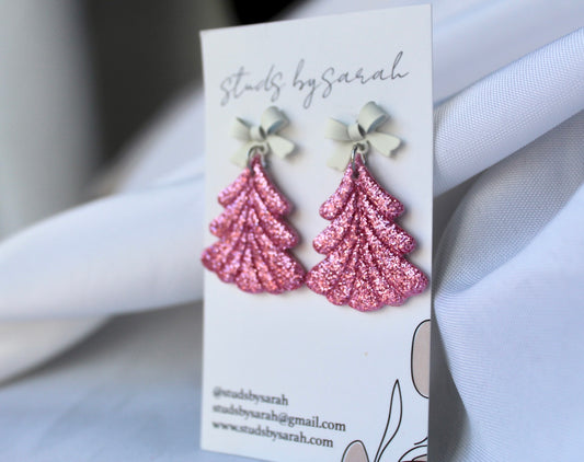 Glitter Flared Trees