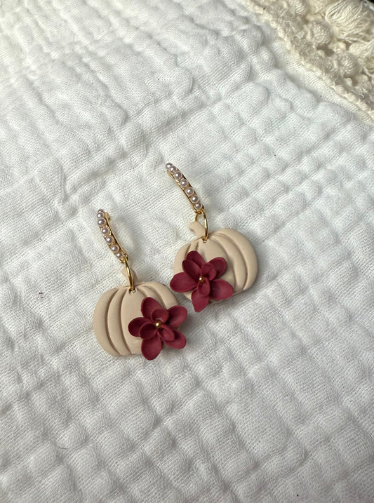 Pearl Floral Pumpkins