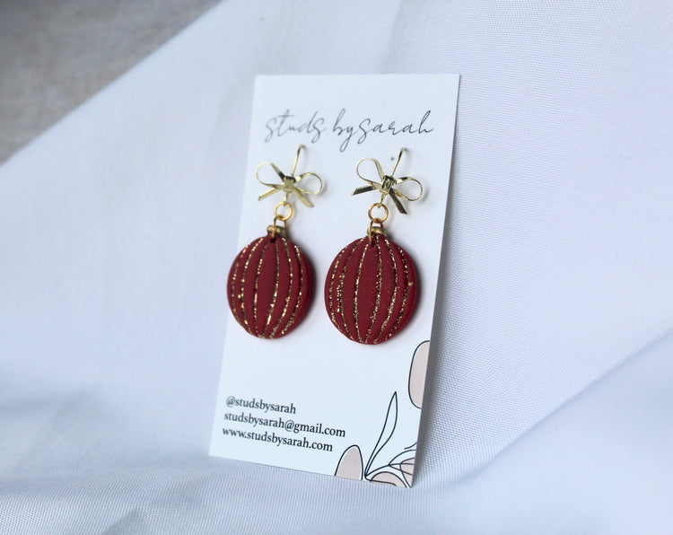 Lined Ornament Dangles