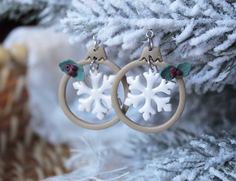 Snowflake Ornament Dangles