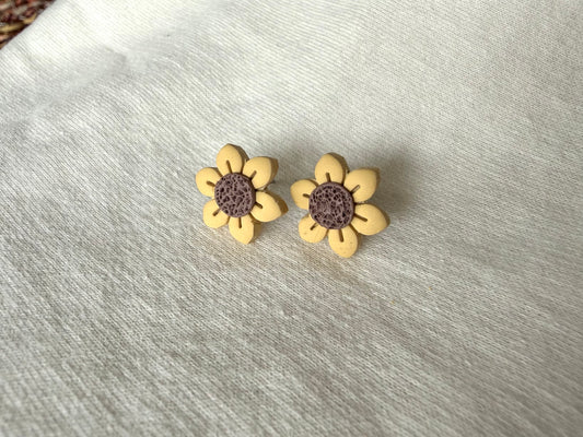 Fall Flower Studs 2