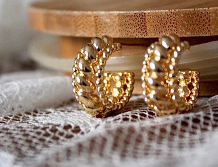 Chunky Twist Earrings