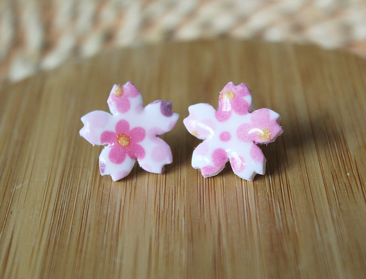 Groovy Floral Studs