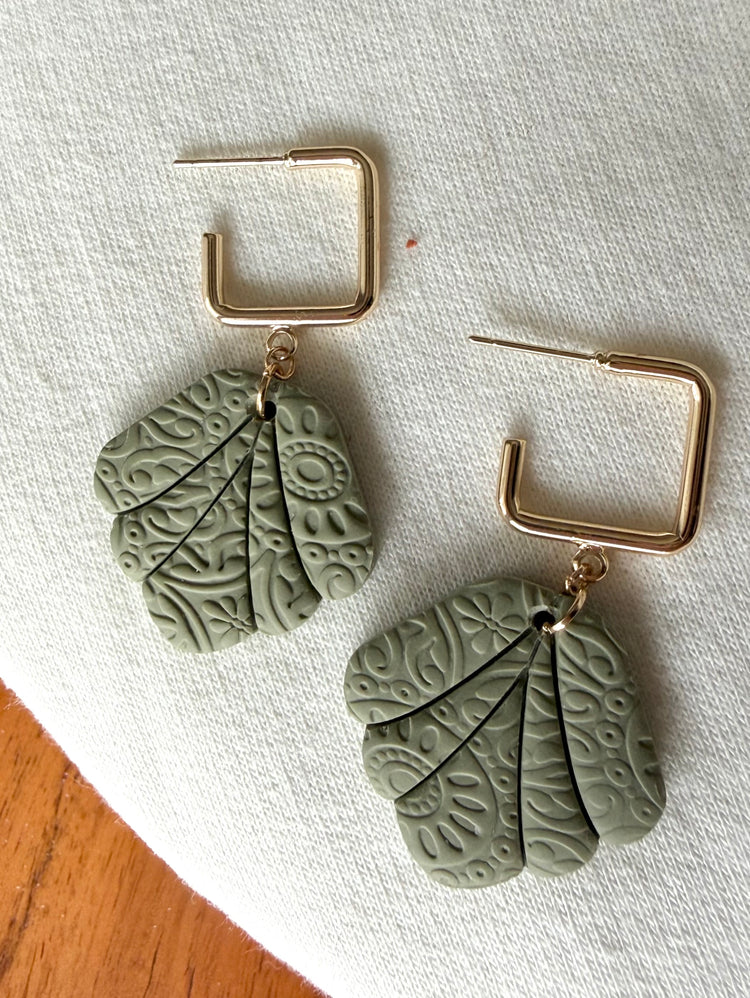 Textured Fan Dangles