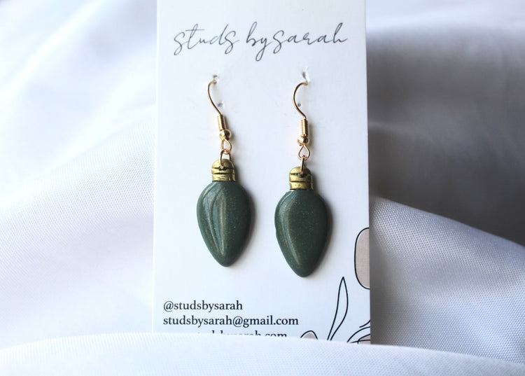 Clay Christmas Bulbs