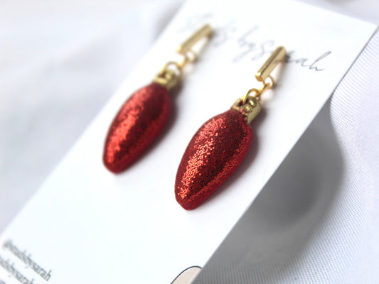 Clay Christmas Bulbs