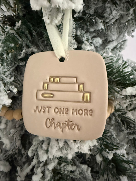 One More Chapter Ornament