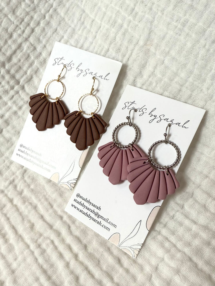 Scallop Fan Dangles