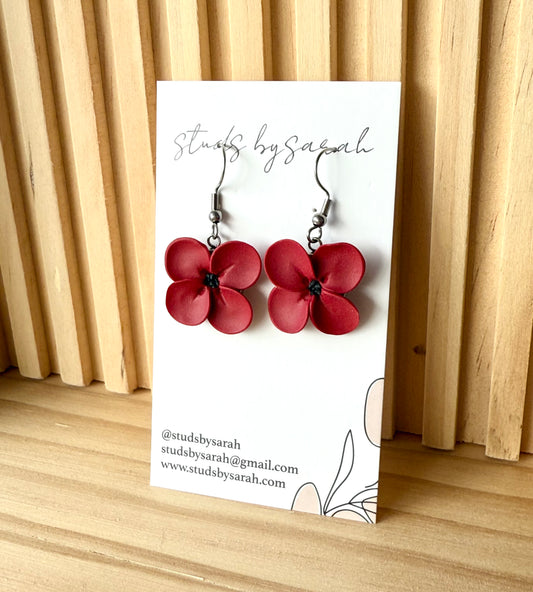 Large Clay Poppies (Smooth)