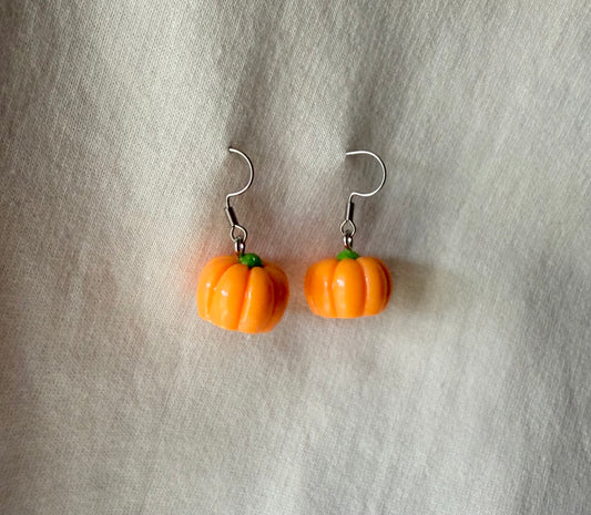 Plump Pumpkin Dangles