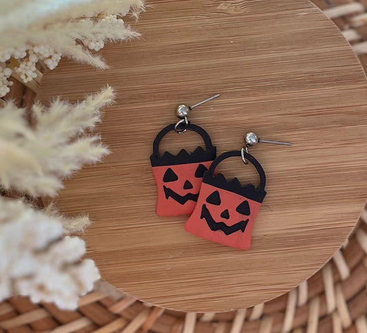 Trick or Treat Clay Dangles