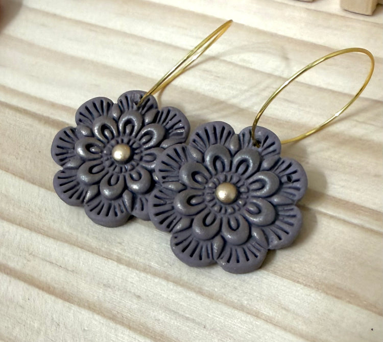 Statement Flower Dangle