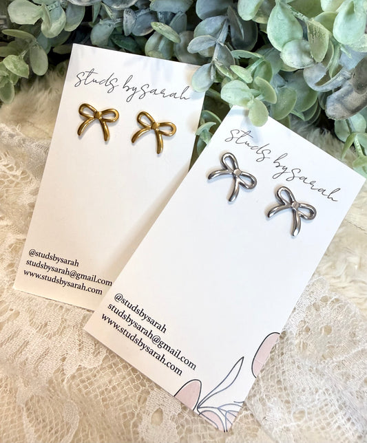 Simple Bow Studs