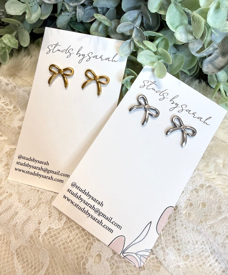 Simple Bow Studs